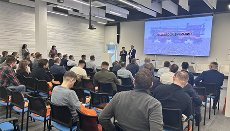 Делегация компании «Фосагро» на заводе «Пегас-Агро».