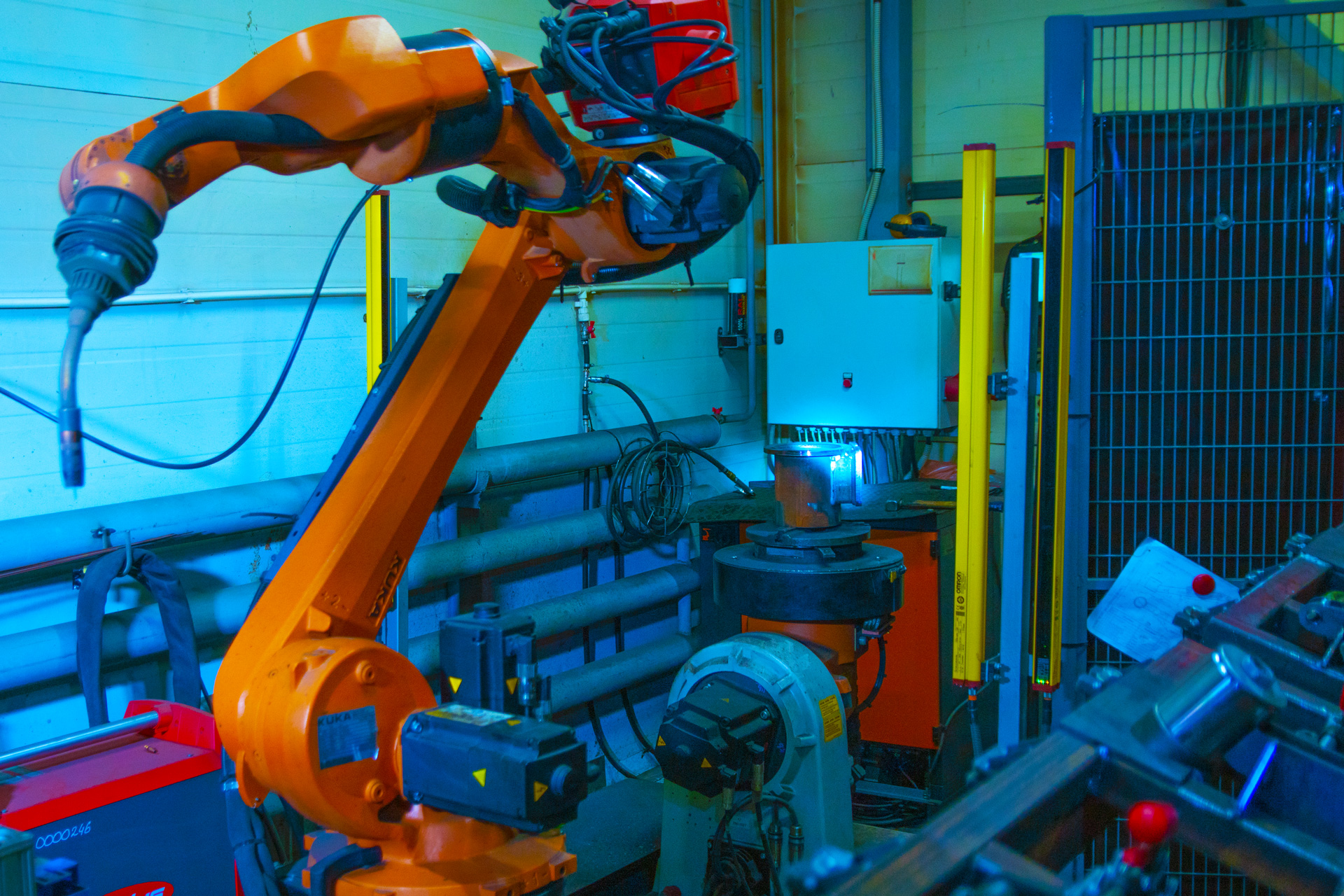 Welding at robotic systems