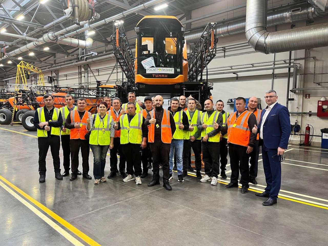 Делегация сельхозпроизводителей Оренбургской области посетила завод «Пегас-Агро»