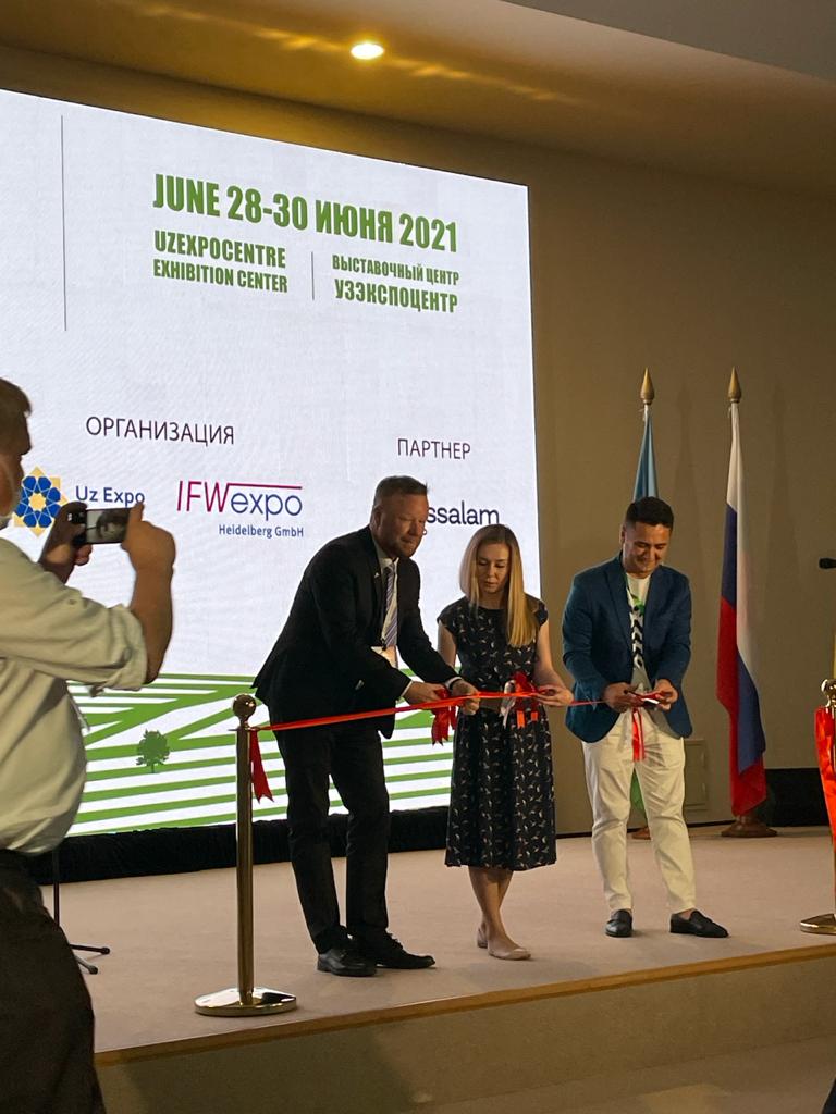 Самарские опрыскиватели на «AgroExpo Uzbekistan 2021»